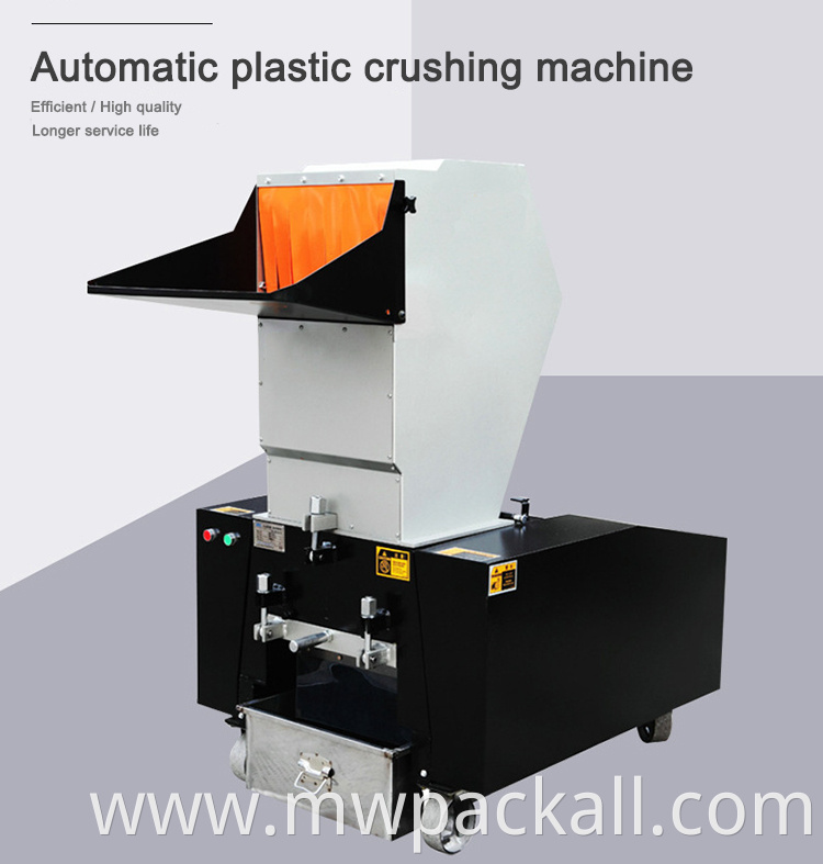 Shredder plastic machine proper price top quality bottle plastic crusher crushing machine with CE certification